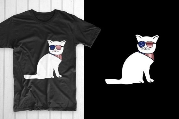 4th of July Cat