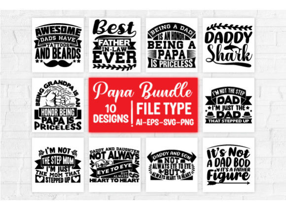 Father’s Day Gift, Love Dad Tee Bundle