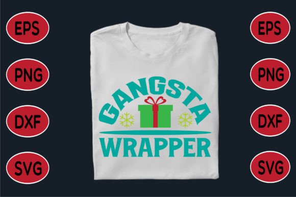 Gangsta Wrapper SVG: Graphics for Bold T-Shirt Designs
