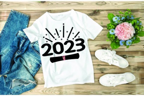 Graduation SVG Design, 2023: Graphics for T-Shirt Designs