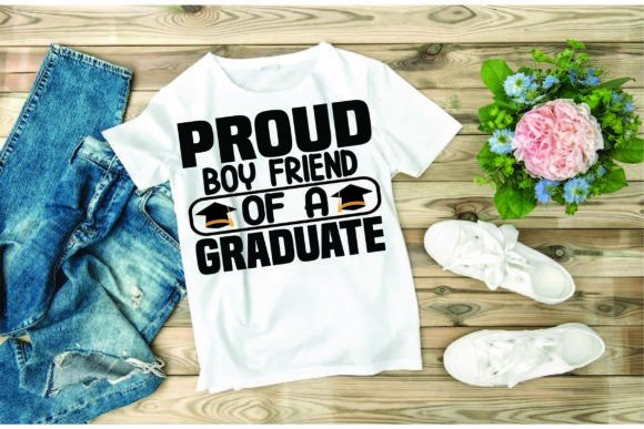 Graduation SVG Design: Proud Boy Friend Graphics for T-Shirt Designs