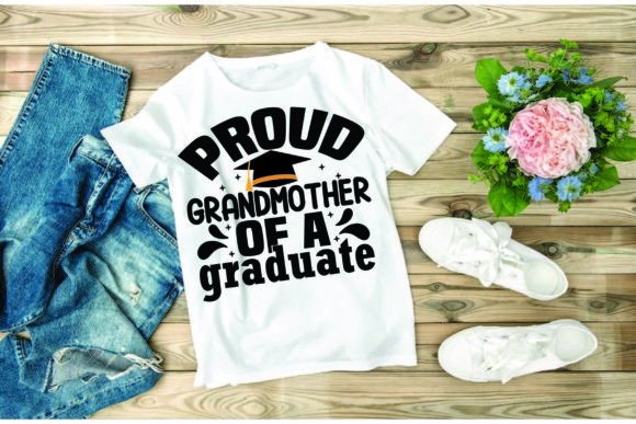Graduation SVG Design: Proud Grandmother Graphics