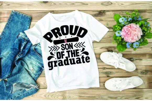 Graduation SVG Design: Proud Son of the Graduate Graphics