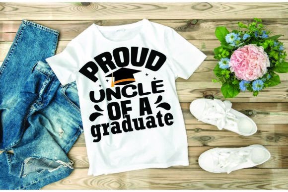 Graduation SVG: Proud Uncle of a Grad