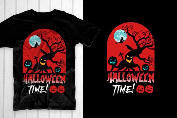 Halloween Time Halloween T-Shirt Graphics & T-Shirt Designs