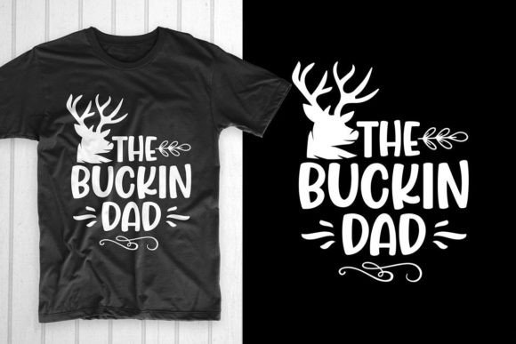 The Buckin Dad: A Bold Graphics & T-Shirt Designs Asset