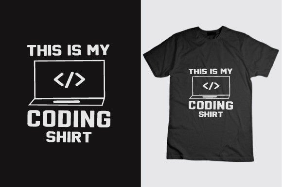 This is My Coding Shirt Programmer Day: Graphics & T-Shirt Designs